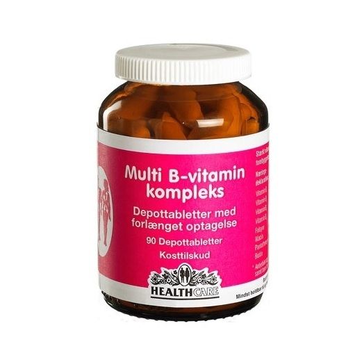 Køb Health Care Multi B-Vitamin Kompleks - Hos Med24.dk