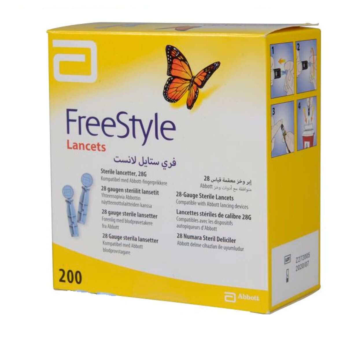 freestyle optium thin lancets