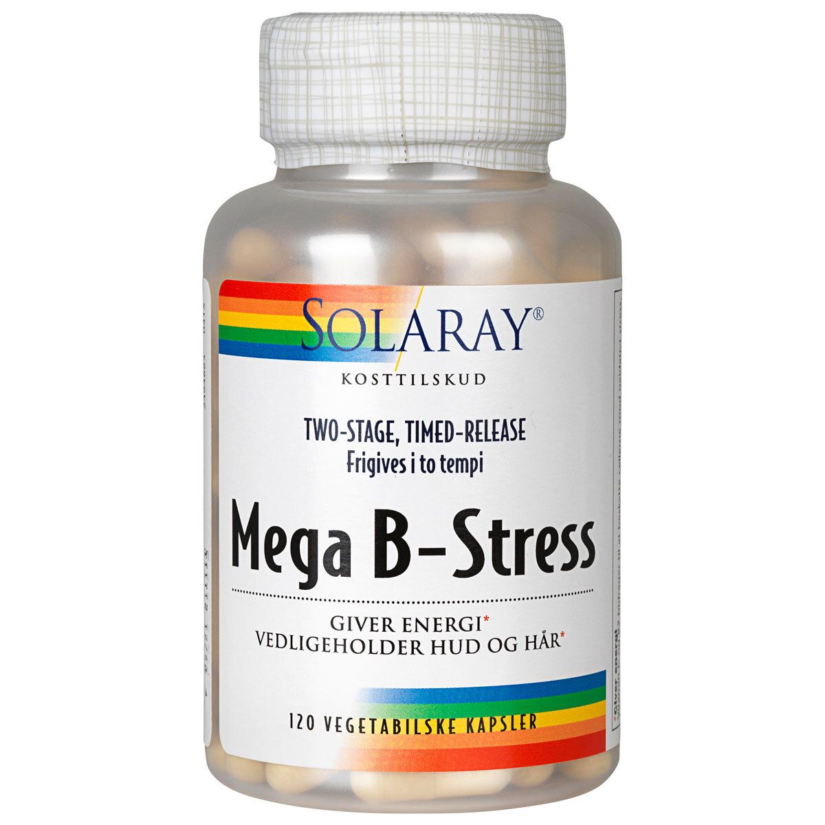 Mega B-Stress (120 Kaps.) - Solaray