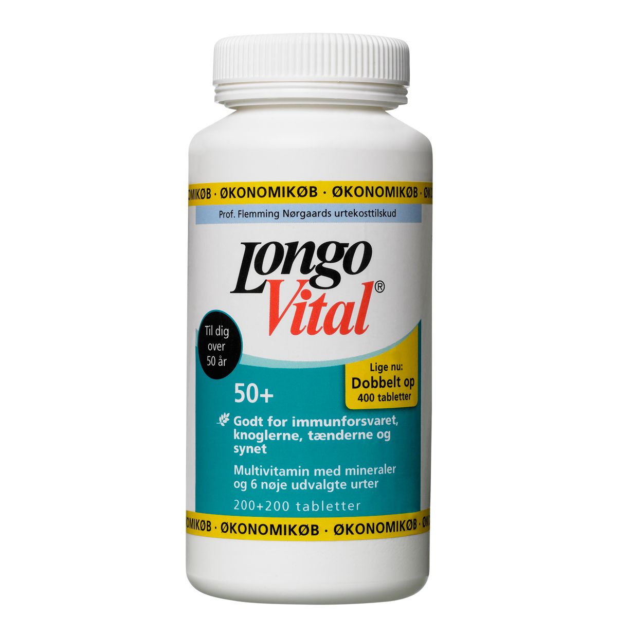 Longo Vital 50+ - 400 Tabl. - Med24.dk