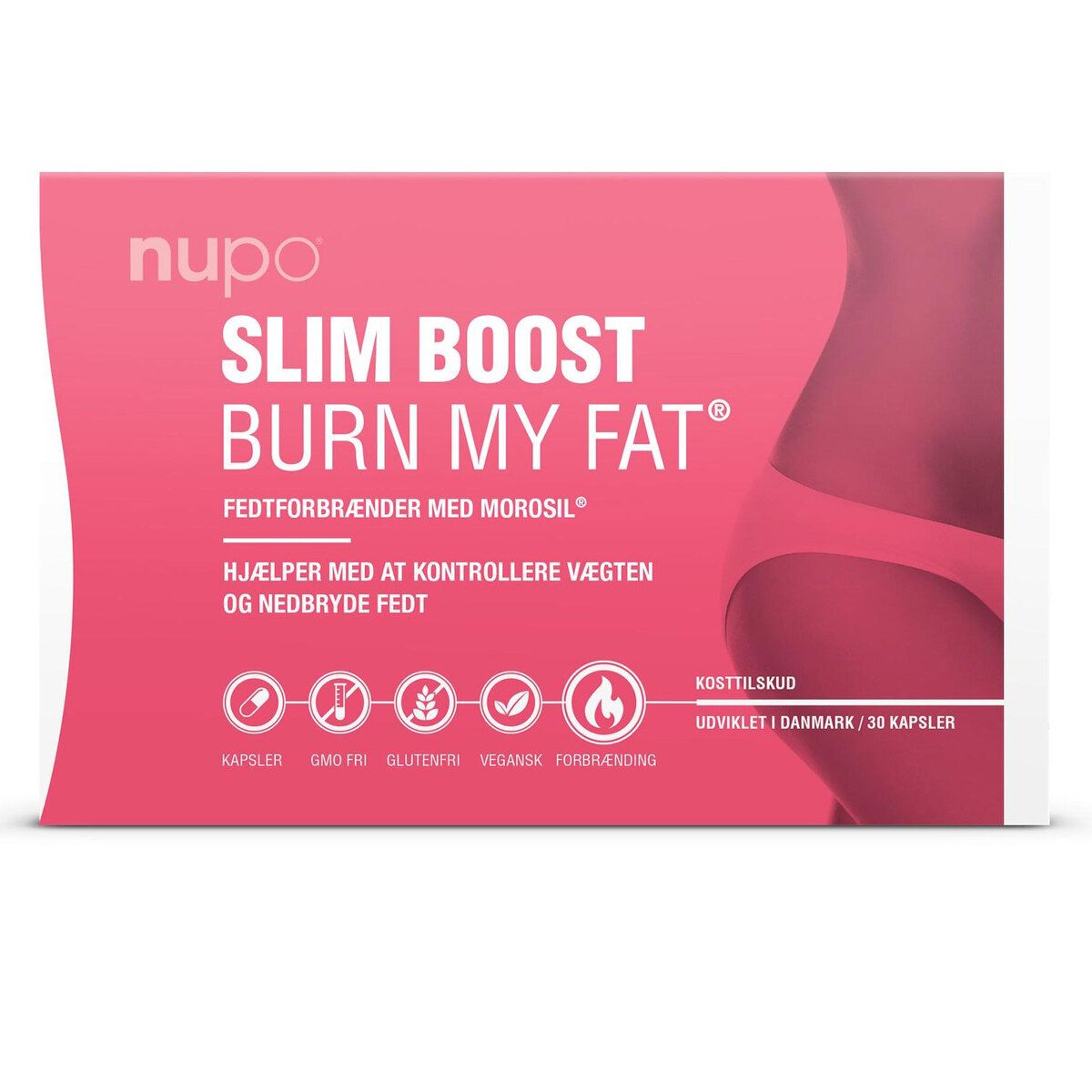 K\u00f8b Nupo Slim Boost BURN MY FAT hos Med24.dk