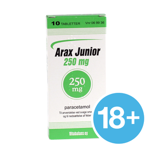 Arax Junior 250 Mg 10 Tabletter Kob Hos Med24 Dk