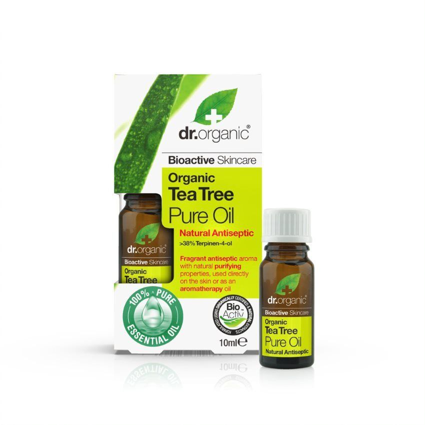 Køb Dr. Organic Tea Tree Pure Oil 10 ml billigt hos Med24.dk