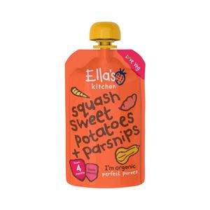 Ellas Kitchen Ella's squash, søde kartofler & pastinak Ø - 120 g