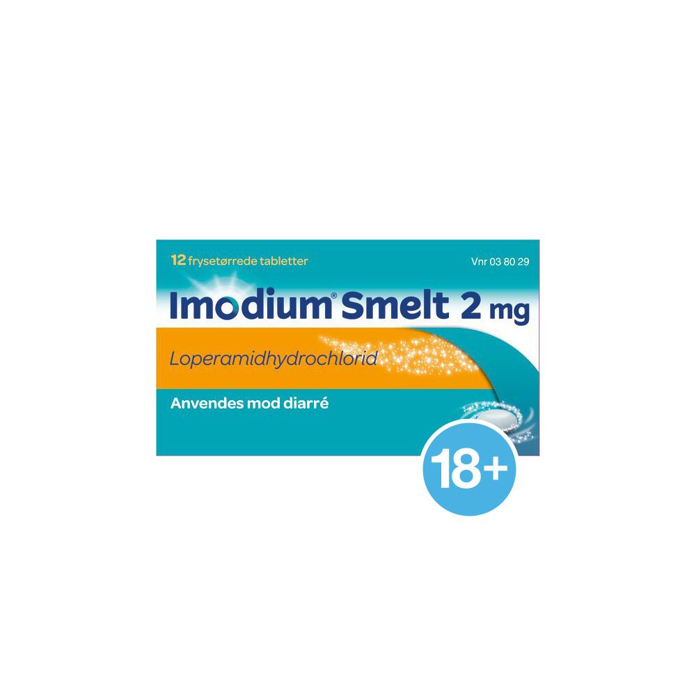 Imodium Smelt 2 Mg - 12 Stk. - Med24.dk