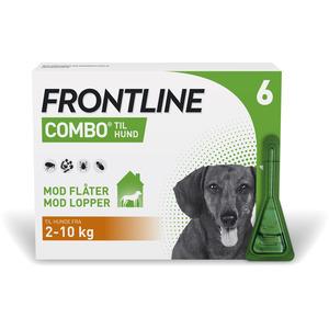 Frontline Combo Vet - hund 2-10 kg 6 pipetter