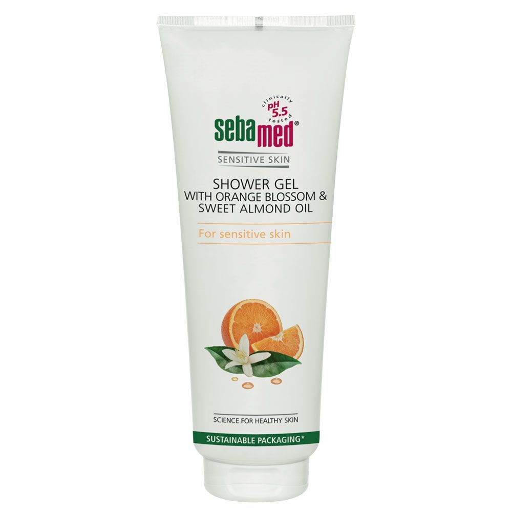 Køb Sebamed Shower Gel Orange Blossom & Almond 250 ml hos Med24.dk