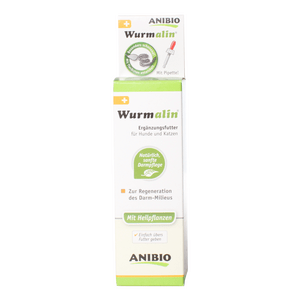 Anibio Wurmalin Vermifugo vegetale Per Cani e Gatti 50ml – Erboristeria AB  Natura Online Shop