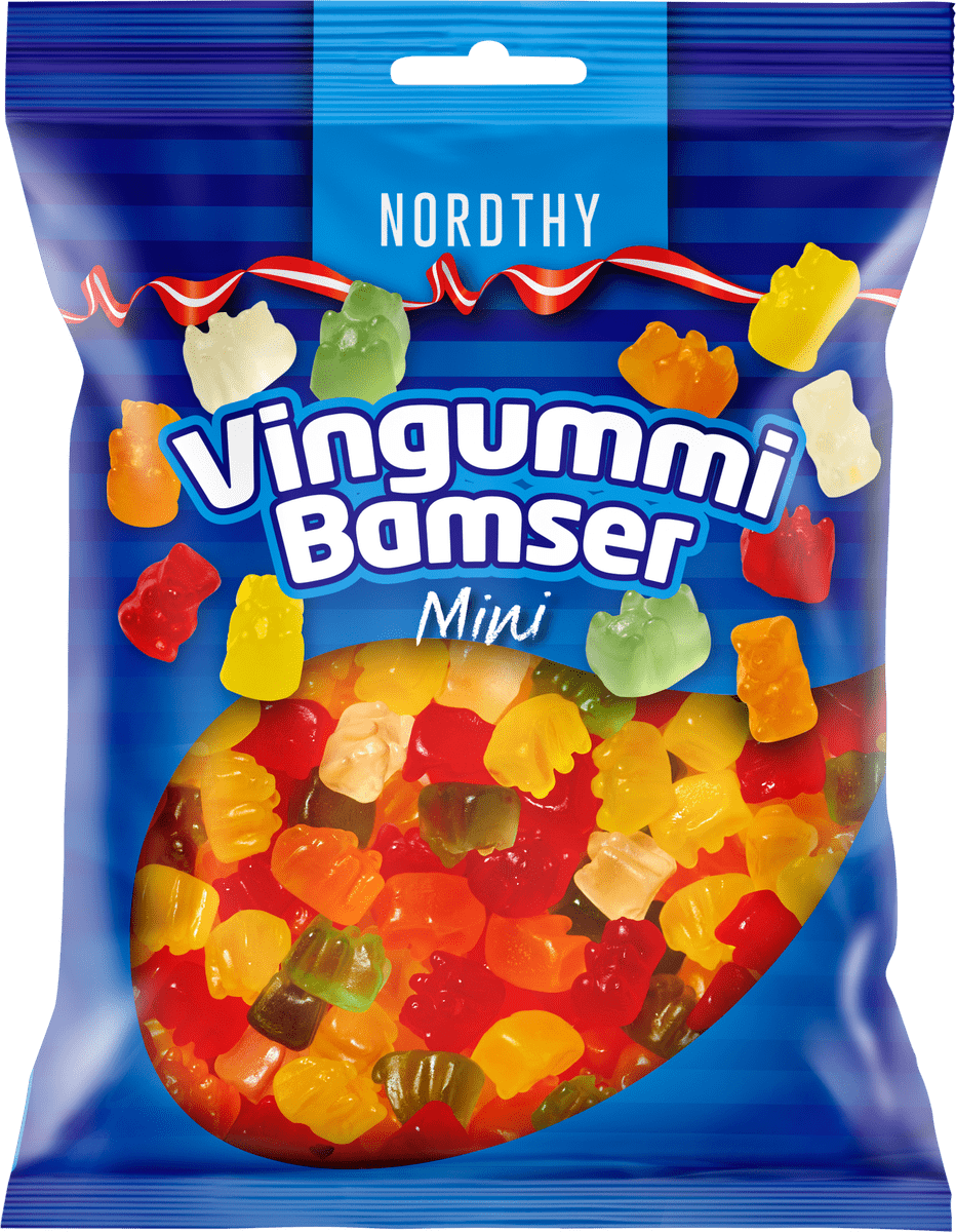 Køb Nordthy Vingummibamser Mini