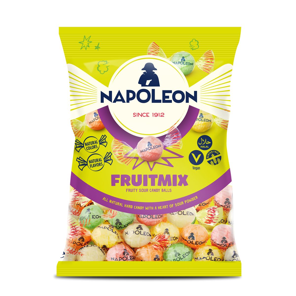 Napoleon bolsje Fruitmix - 130 g billede