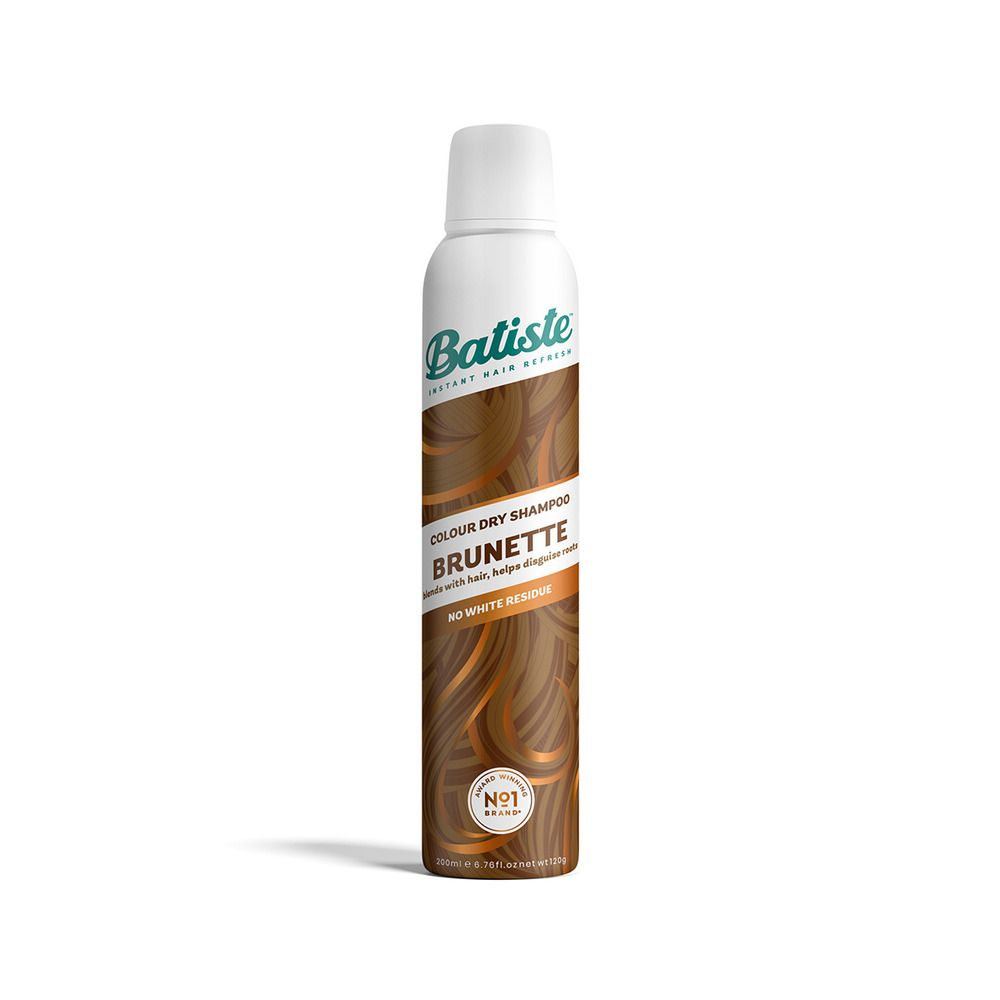 Batiste Colour Dry Shampoo Brunette 200 Ml Med24 Dk   27587 Batiste Hint Of Colour Medium Brunette 200ml 506258 5010724527474 