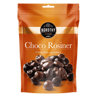 Nordthy Chokolade Rosiner - 125 g