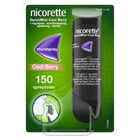Nicorette Quickmist mundspray Cool Berry - 150 doser
