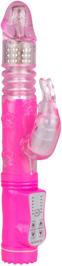 Køb Easytoys Thrusting Rabbit Vibrator Billigt Hos Med24dk 5263