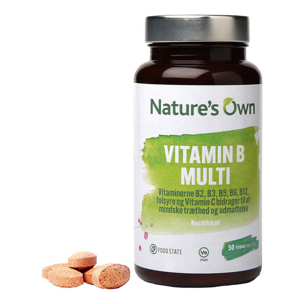 Køb Nature's Own Multi Vitamin B Extra Billigt Hos Med24.dk