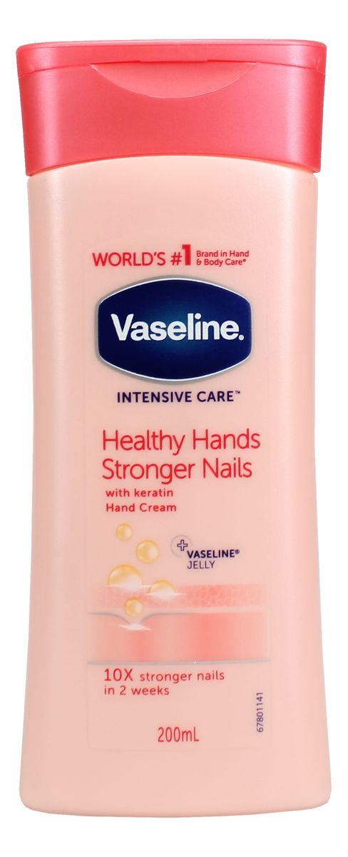 Vaseline Intensive Care Healthy Hands Stronger Nails Cream 200 ml.