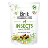 Brit Care Crunchy Cracker Insects, m. kanin - 200 g.