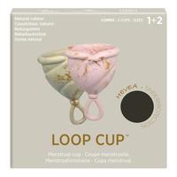 Str. 1 Loop Cup - Menstruationskop i 100% naturgummi fra HEVEA –