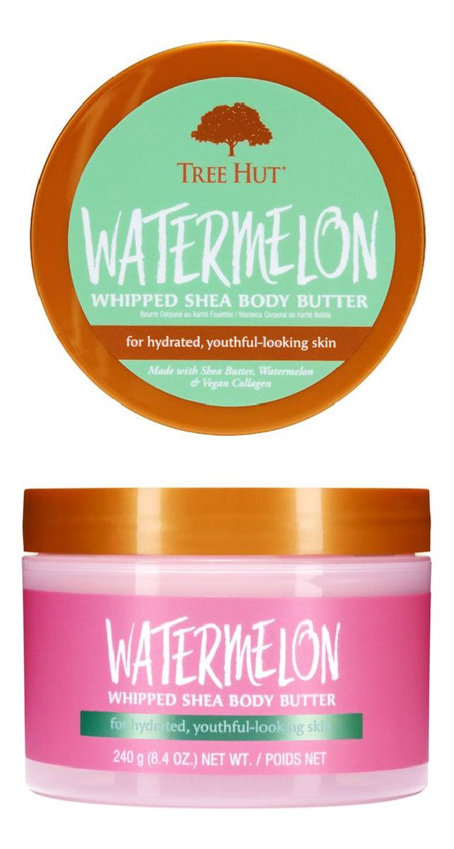 Køb Tree Hut Whipped Body Butter Watermelon - 240 ml. | Med24.dk