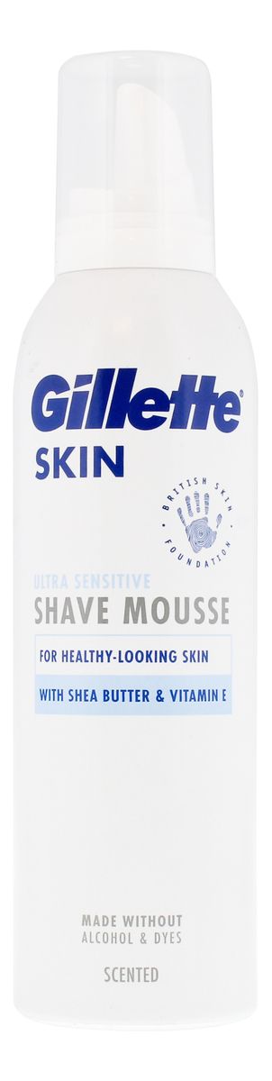 Køb Gillette Skin Ultra Sensitive Shave Mousse hos Med24.dk