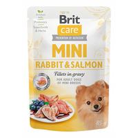 Brit Mini m. kanin og laks i sovs - 85 g.