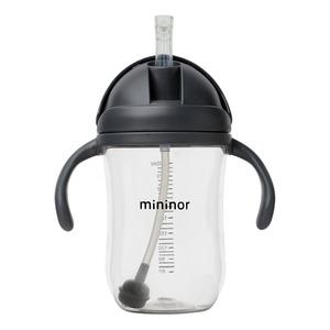 Billede af Mininor sugerørskop Sort ravn - 330 ml.