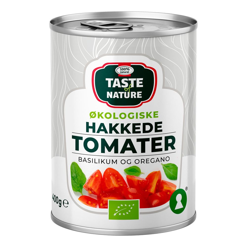 Køb Taste Of Nature Hakkede Tomater Med Krydderurter Ø 400 G 