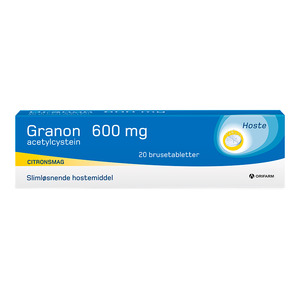 Billede af Granon 600 mg - 20 brusetabletter