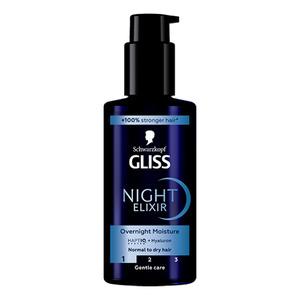 Schwarzkopf Gliss Night Elixir Aqua Revive – 100 ml.