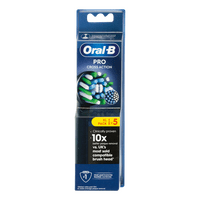 Oral-B Cross Action Børstehoveder Sort - 5 stk.
